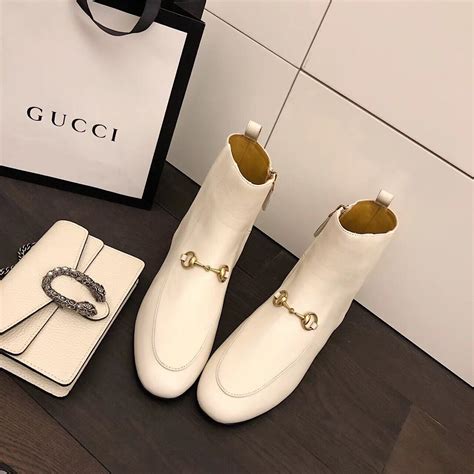 gucci horsebit boot|gucci jordaan leather ankle boots.